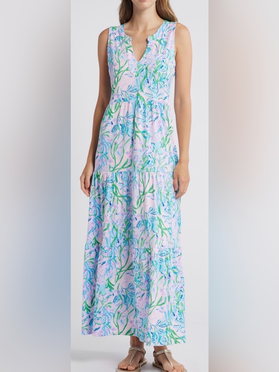Lilly Pulitzer Dresses & Skirts - Lilly Pulitzer ‘Sydnee” Tiered Maxi Dress. Size Med